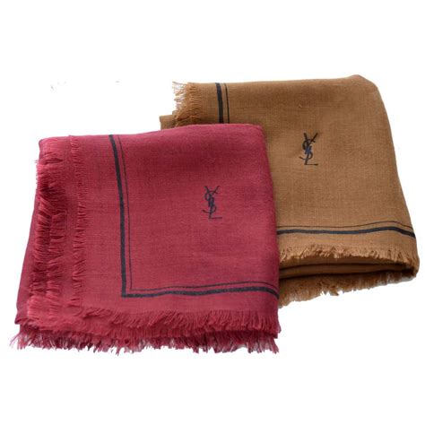 yves saint laurent cashmere scarf